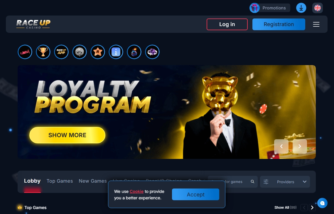 RaceUp Casino