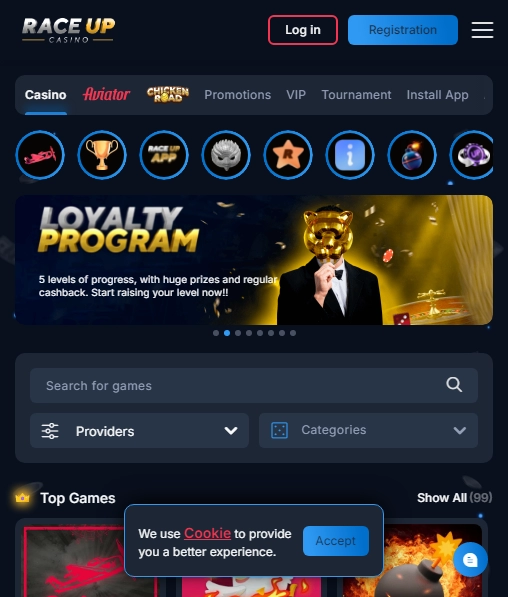 RaceUp Casino